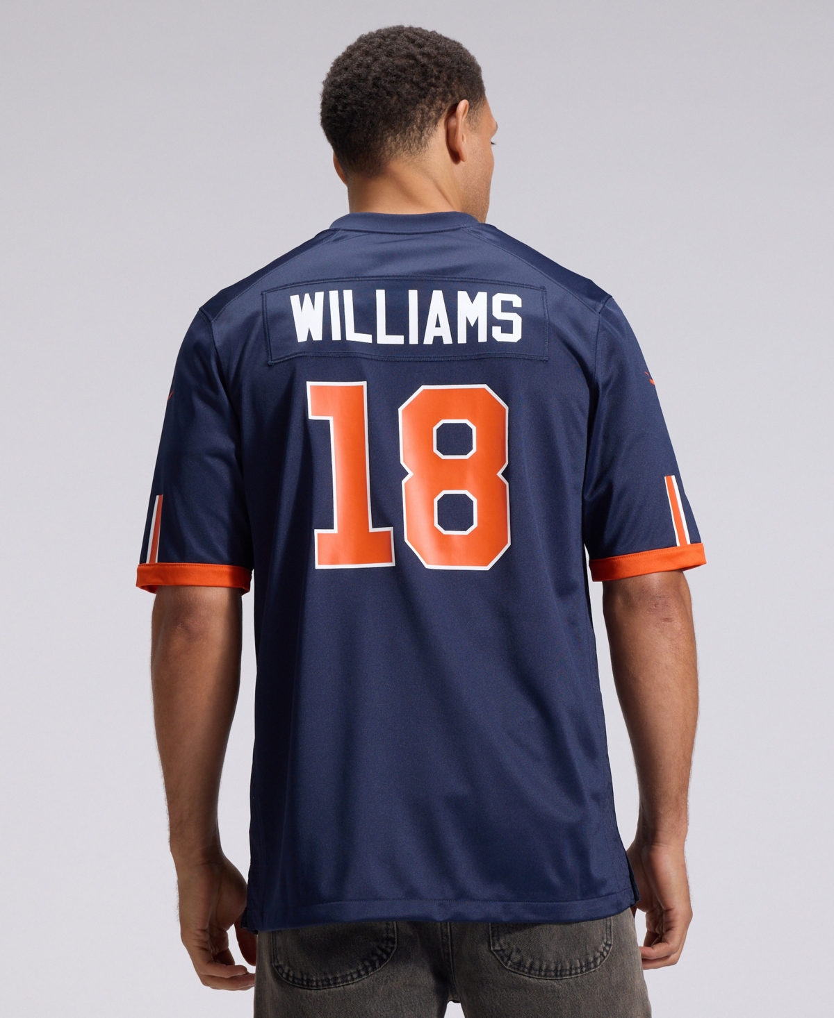 Nike Men's Caleb Williams Navy Chicago Bears 2026 Rivalries Collection Game Jersey