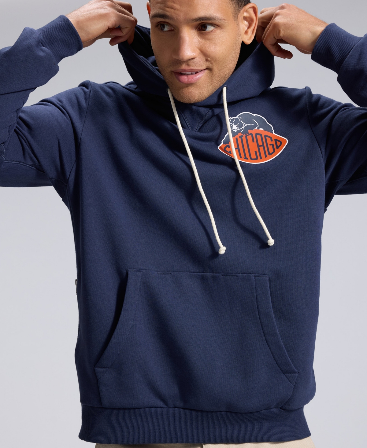 Nike Men's Navy Chicago Bears 2026 Rivalries Collection Sideline Pullover Hoodie