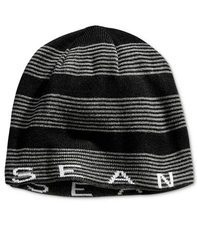 Sean John SJ Stripe Beanie, Big Boys (8-20)