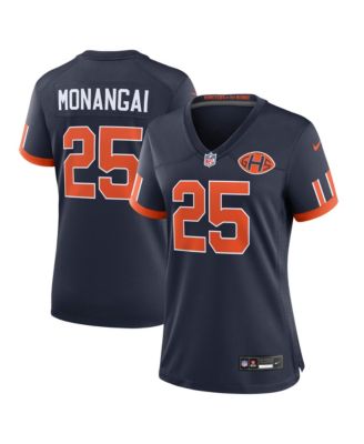 Women's Kyle Monangai Navy Chicago Bears 2026 Rivalries Collection Game Jersey