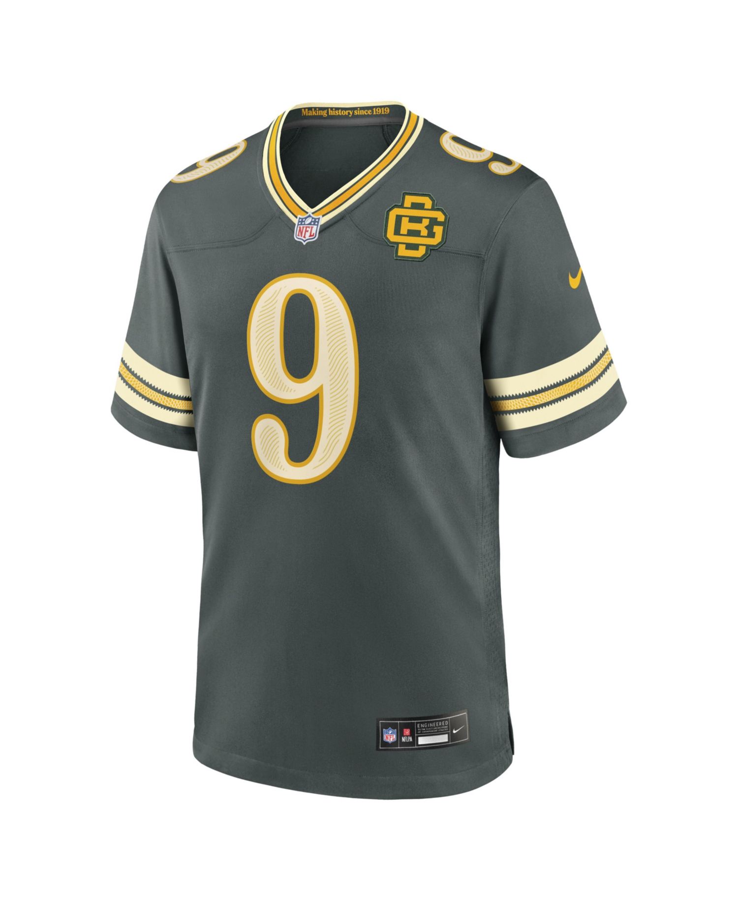 Men's Christian Watson Green Bay Packers 2026 Rivalries Collection Game Jersey