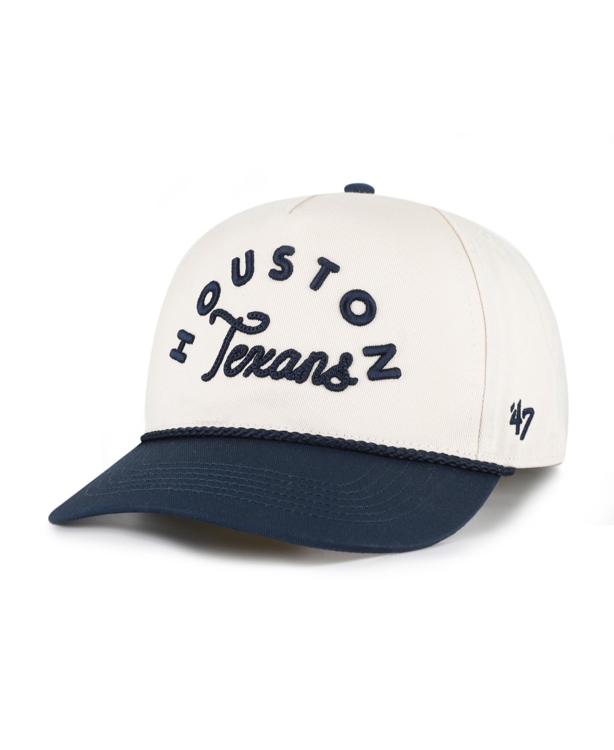 '47 Brand Women's Natural Houston Texans Rope Script Hitch Adjustable Hat