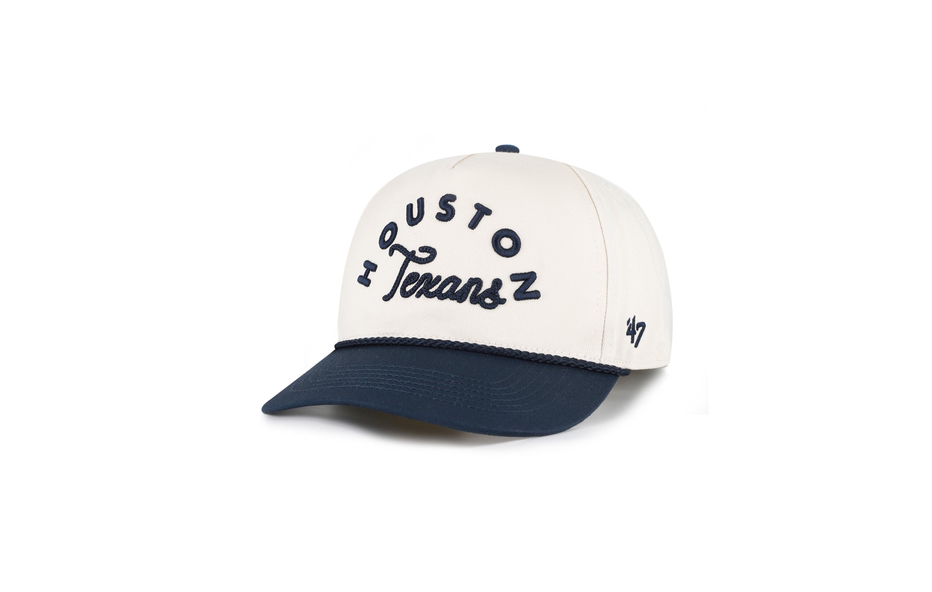 '47 Brand Women's Natural Houston Texans Rope Script Hitch Adjustable Hat