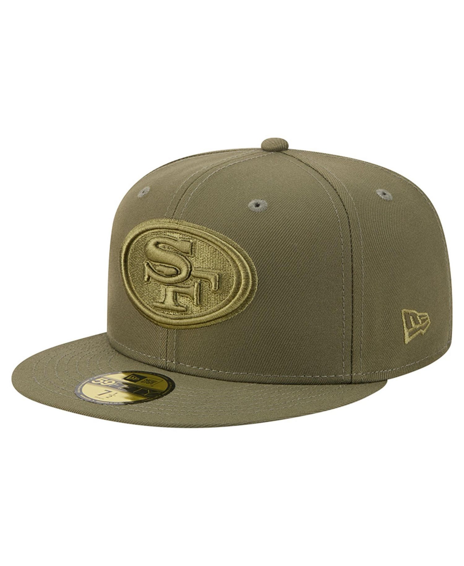 Men's Olive San Francisco 49ers Color Pack 59FIFTY Fitted Hat