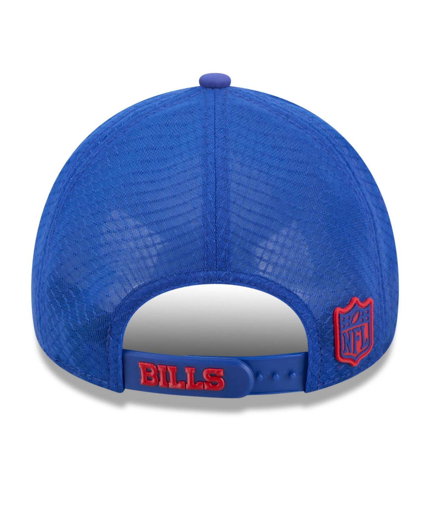 Детская кепка New Era Royal Buffalo Bills 2026 Sideline Apex 9FORTY Adjustable Trucker Hat — фото 3