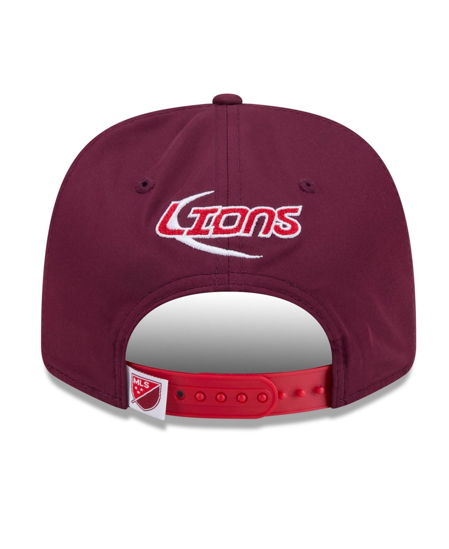 Мужские головные уборы New Era Red Orlando City SC 2026 Third Jersey Hook 9SEVENTY Adjustable Hat — фото 5
