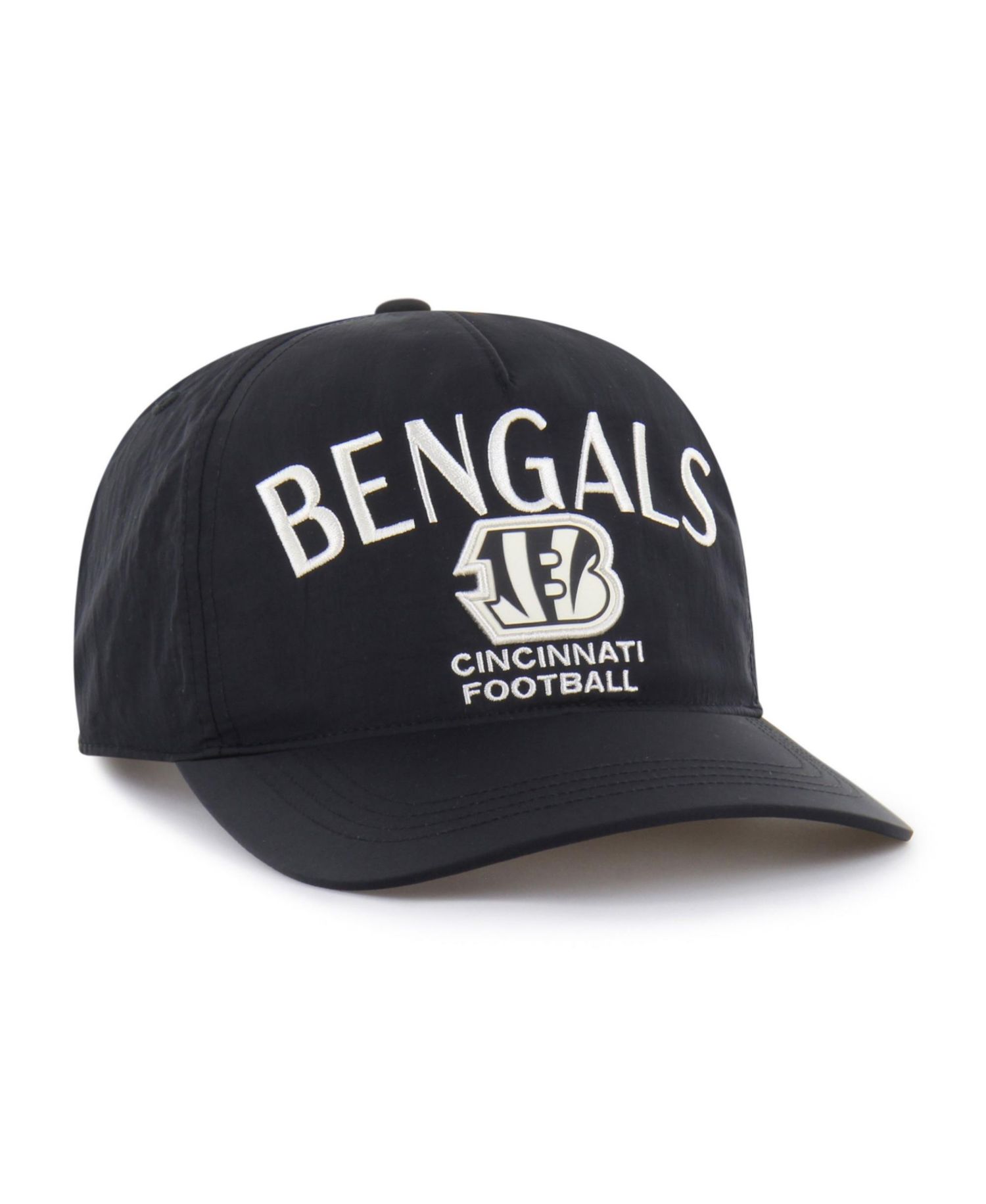 Men's '47 Black Cincinnati Bengals Modernia Hitch Adjustable Hat