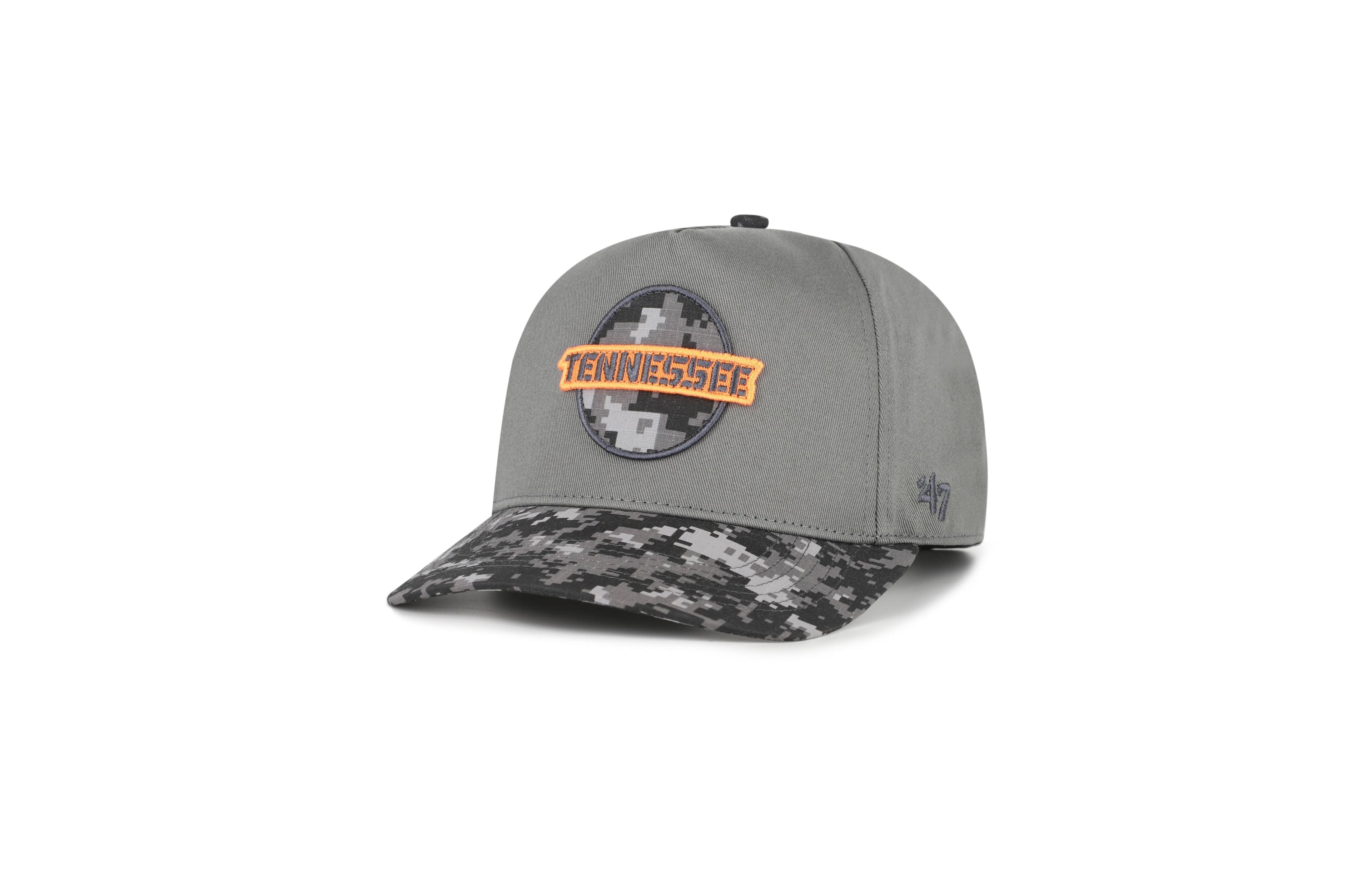 '47 Brand Men's Anthracite/Camo Tennessee Volunteers Smokey Grey Circle Hitch Adjustable Hat