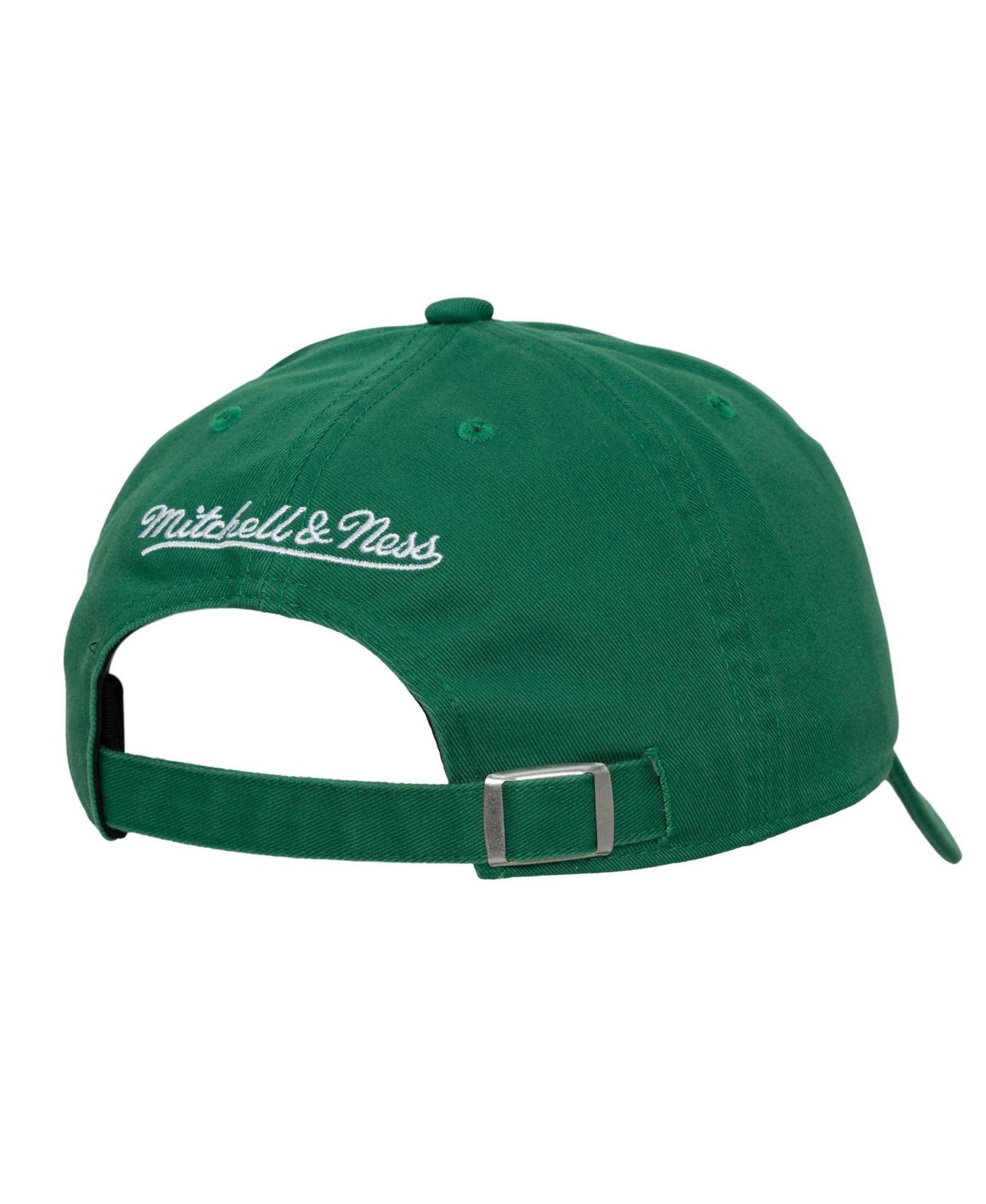 Мужская кепка Mitchell & Ness Kelly Green Boston Celtics Hardwood Classics 1904 Adjustable Hat — фото 2
