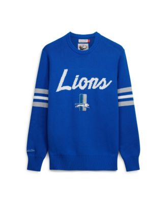 Men's  Blue Detroit Lions Head Coach Sweater