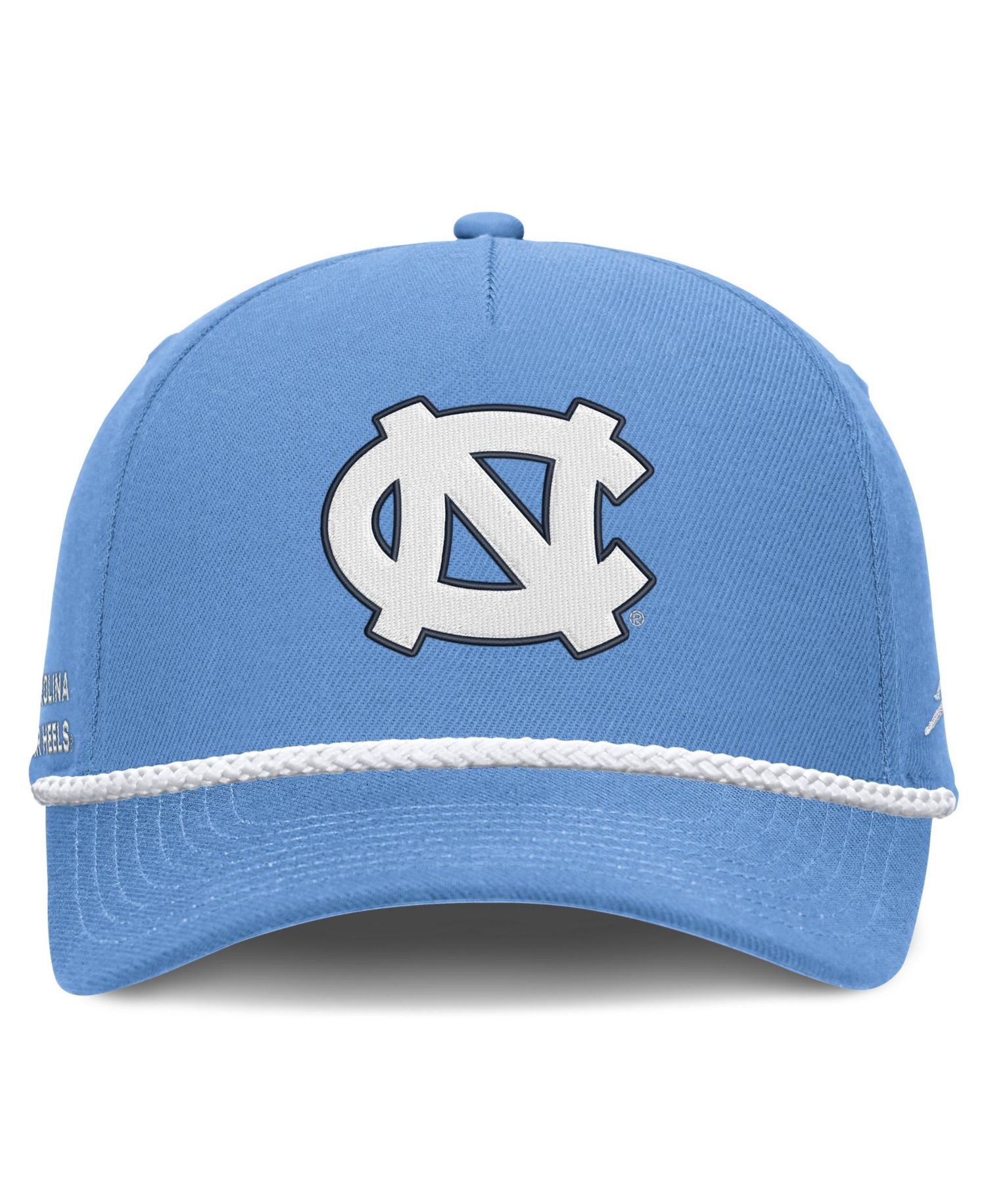 Men's and Women's Carolina Blue North Carolina Tar Heels Rope Rise Adjustable Hat