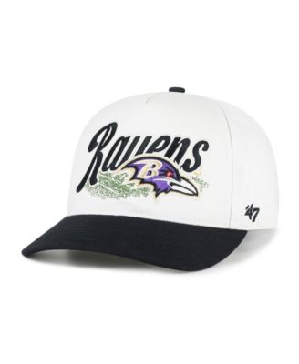 Men's '47 Cream Baltimore Ravens  Enfield Hitch Adjustable Hat