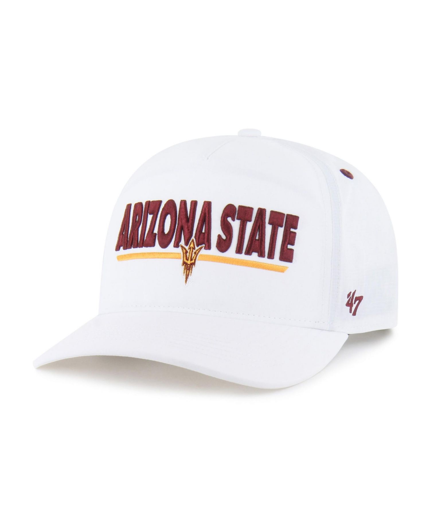 Men's and Women's '47 White Arizona State Sun Devils brrr&deg; Expressway Hitch Adjustable Hat