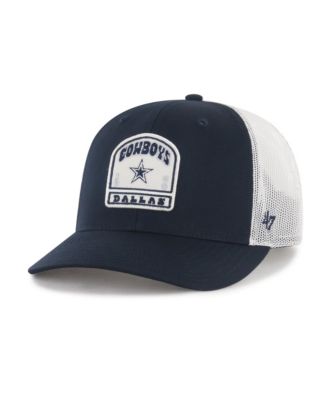 Men's '47 Navy Dallas Cowboys Headstone Adjustable Trucker Hat