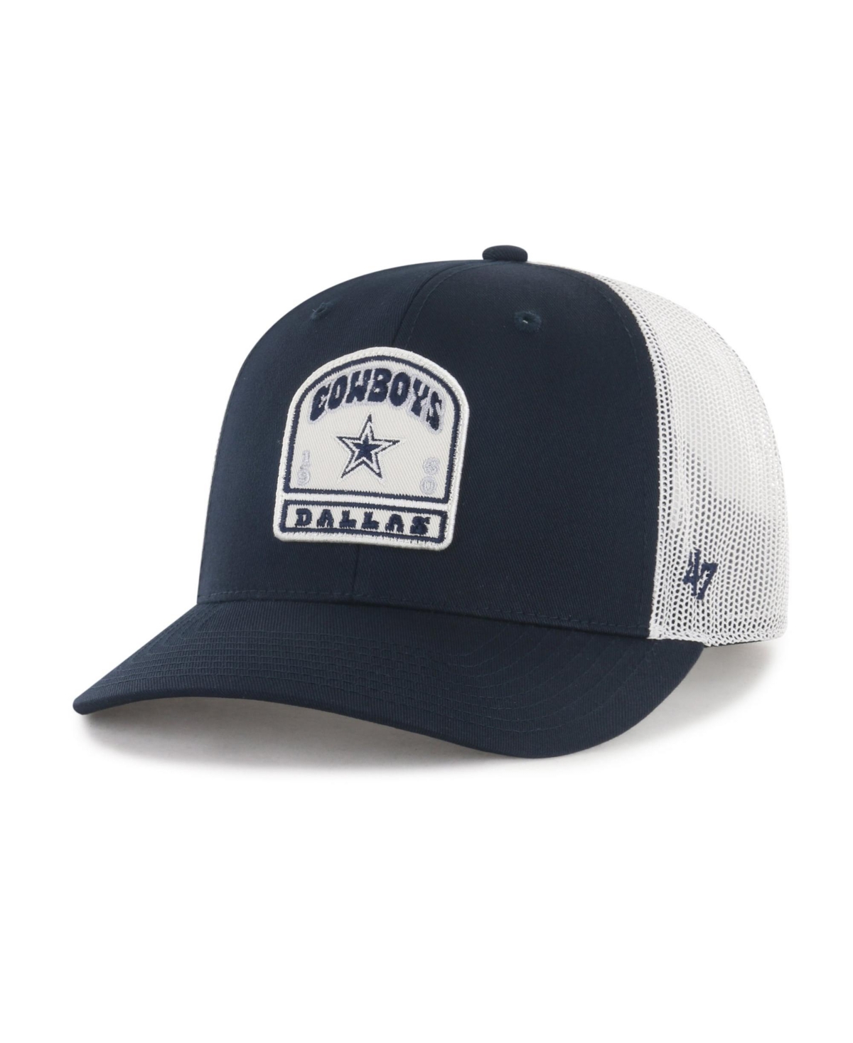 '47 Brand Men's Navy Dallas Cowboys Headstone Adjustable Trucker Hat - Navy