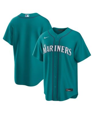 Men's Teal Seattle Mariners Alternate Replica Jersey