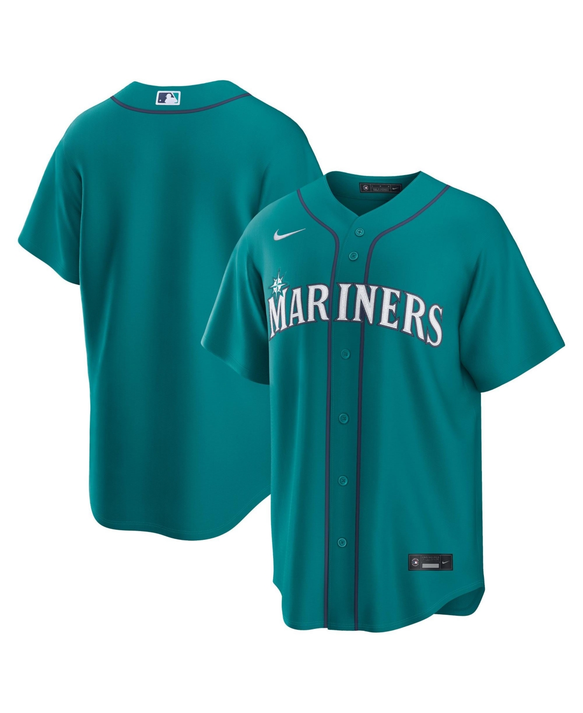 Nike Men's Teal Seattle Mariners Alternate Replica Jersey - Teal