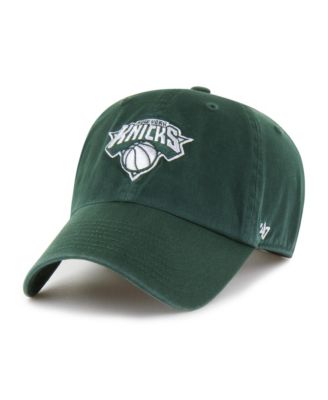 Men's and Women's Green New York Knicks Color Pack Clean Up Adjustable Hat