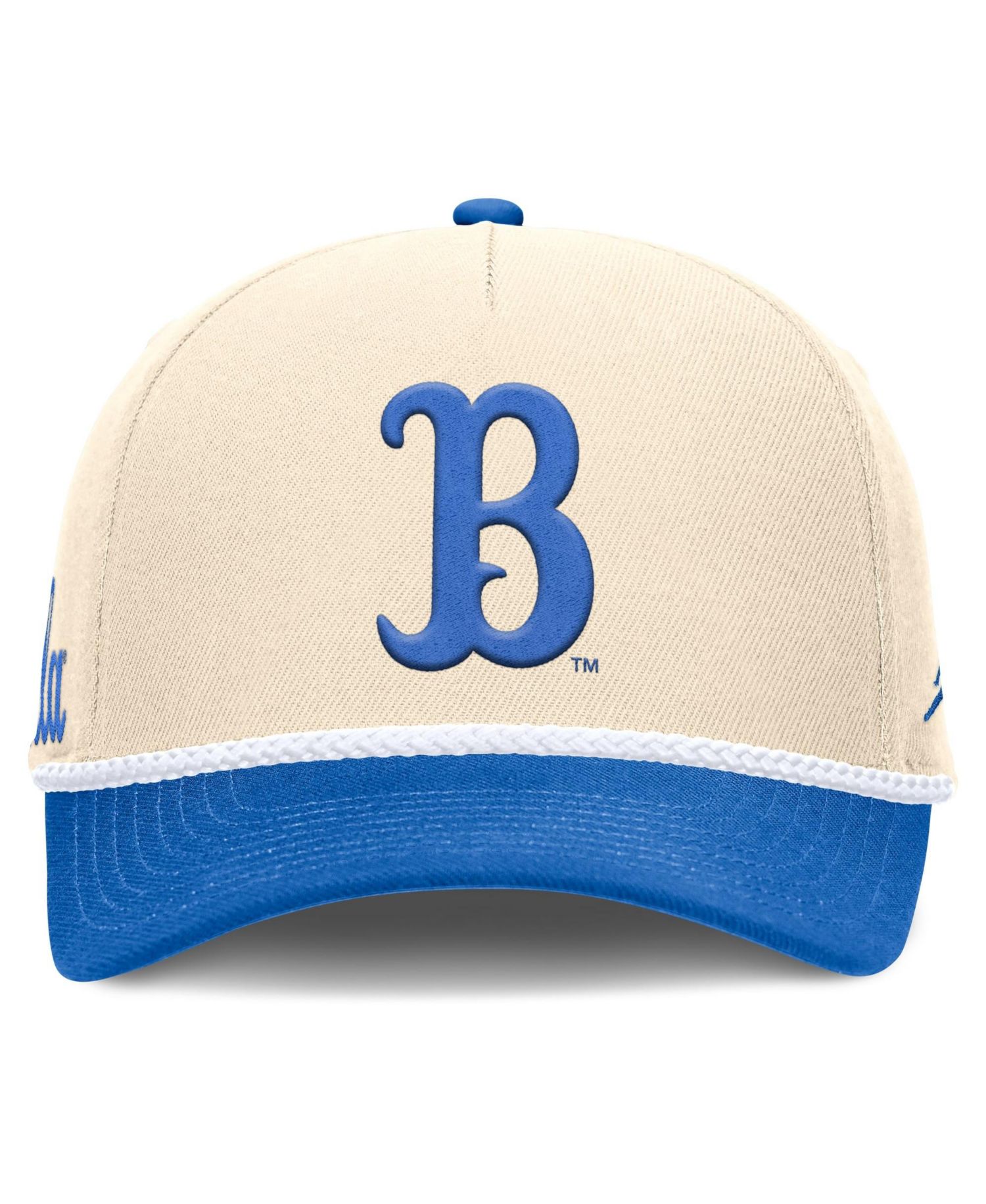 Men's and Women's Natural UCLA Bruins 2026 Primetime Natural 5-Panel Rope 2-Tone Rise Hat