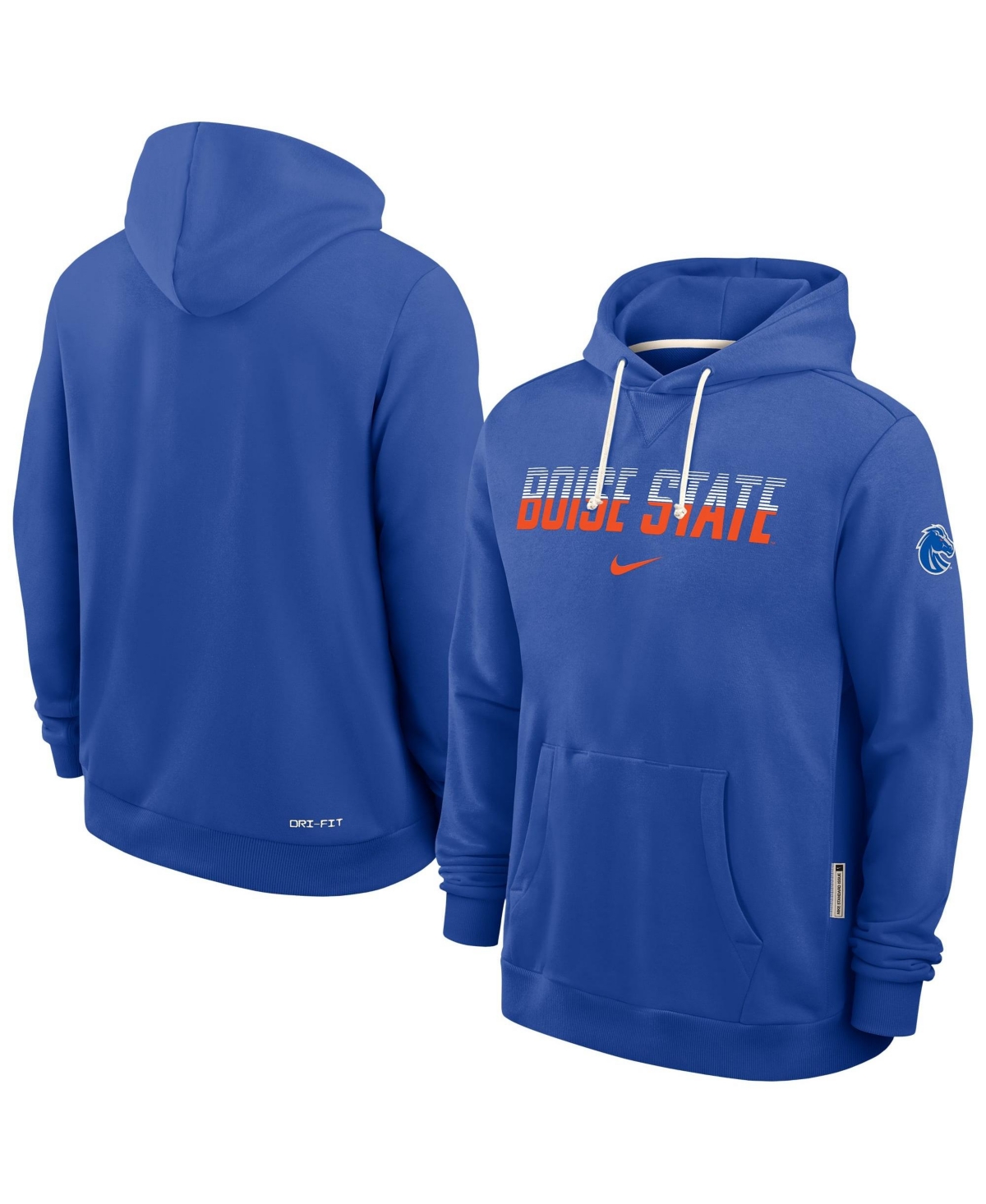 Nike Men's Royal Boise State Broncos 2026 Sideline Standard Issue Dri-fit Hoodie