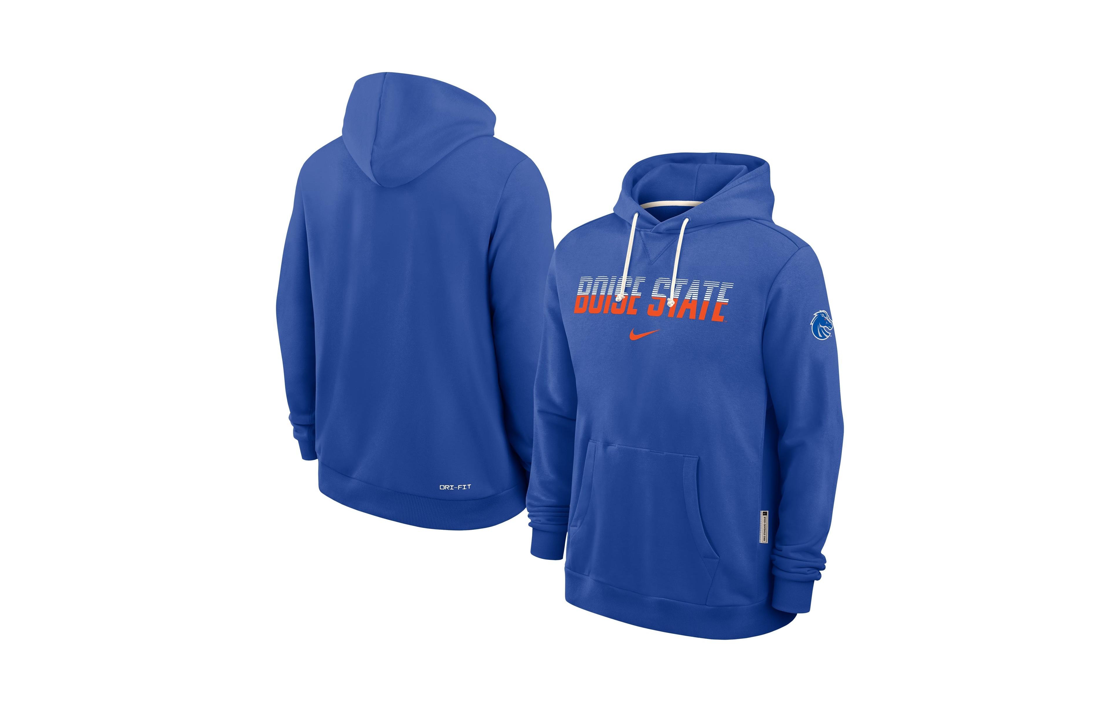 Nike Men's Royal Boise State Broncos 2026 Sideline Standard Issue Dri-fit Hoodie