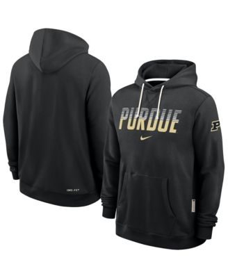 Men's Black Purdue Boilermakers 2026 Sideline Standard Issue Dri-FIT Hoodie