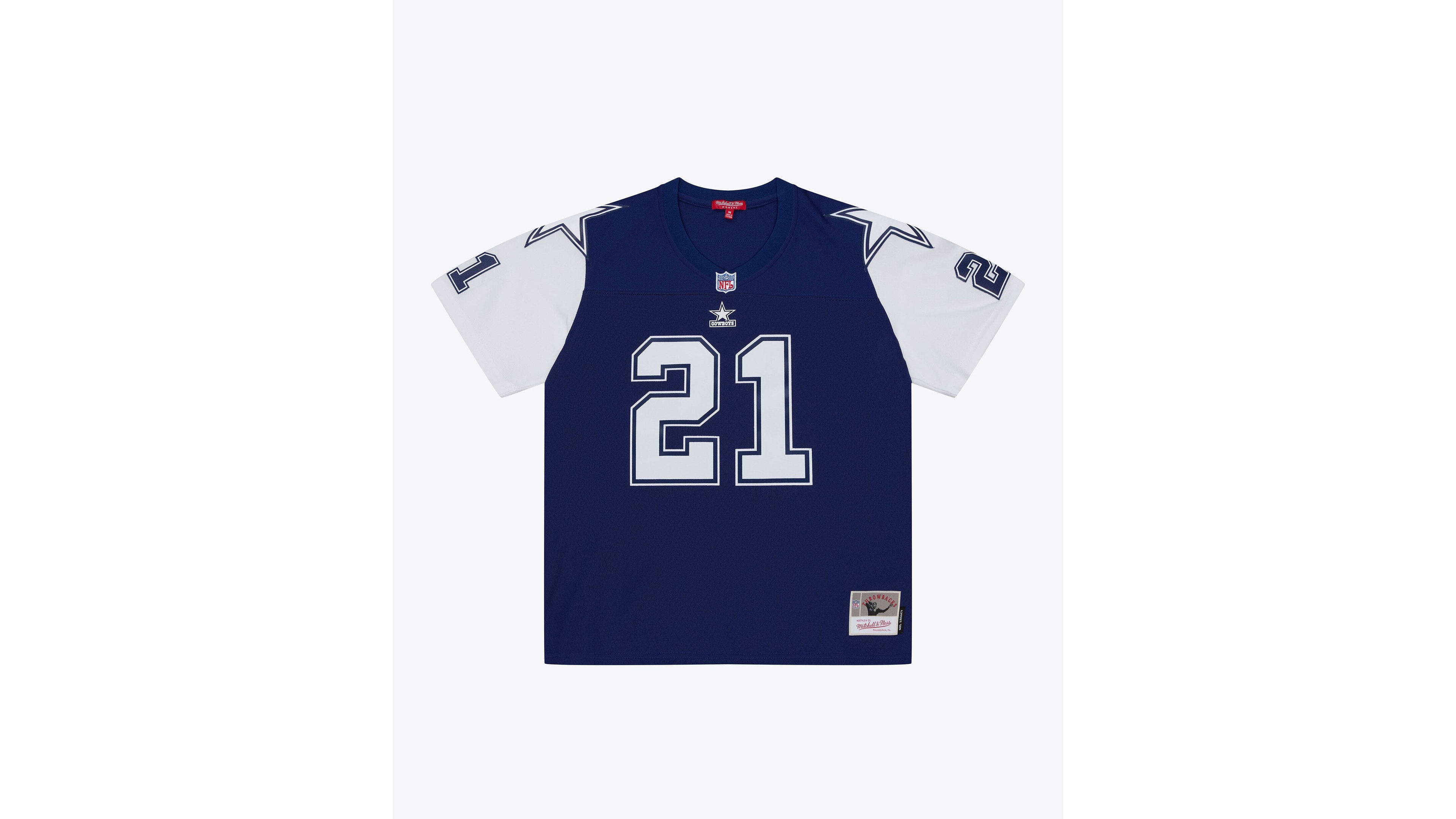 Mitchell & Ness Women's Deion Sanders Navy Dallas Cowboys 1995 Legacy Replica Jersey