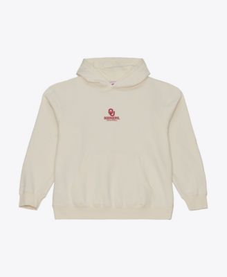 Men's Cream Oklahoma Sooners Core Icon Fleece Hoodie