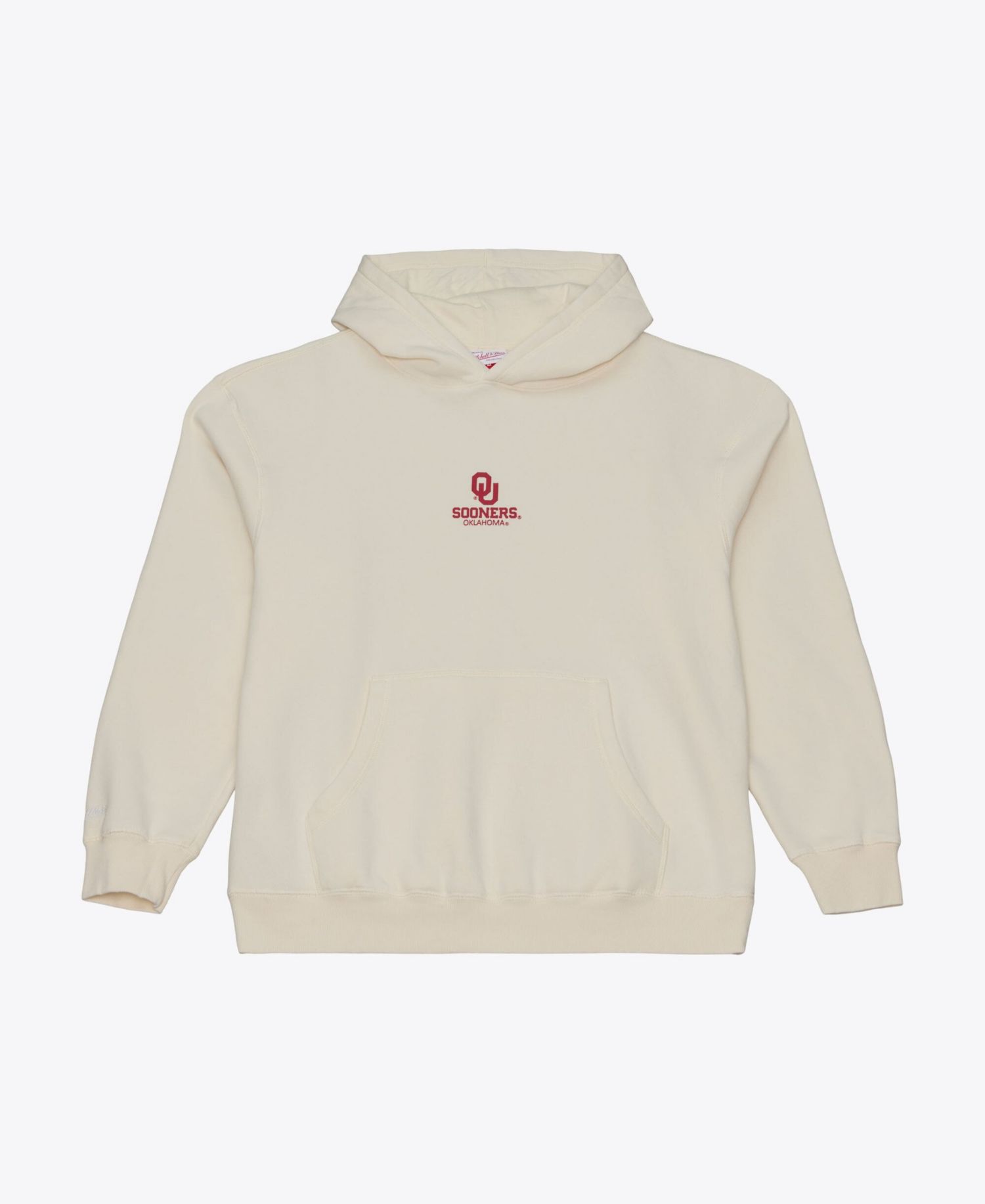 Men's Cream Oklahoma Sooners Core Icon Fleece Hoodie