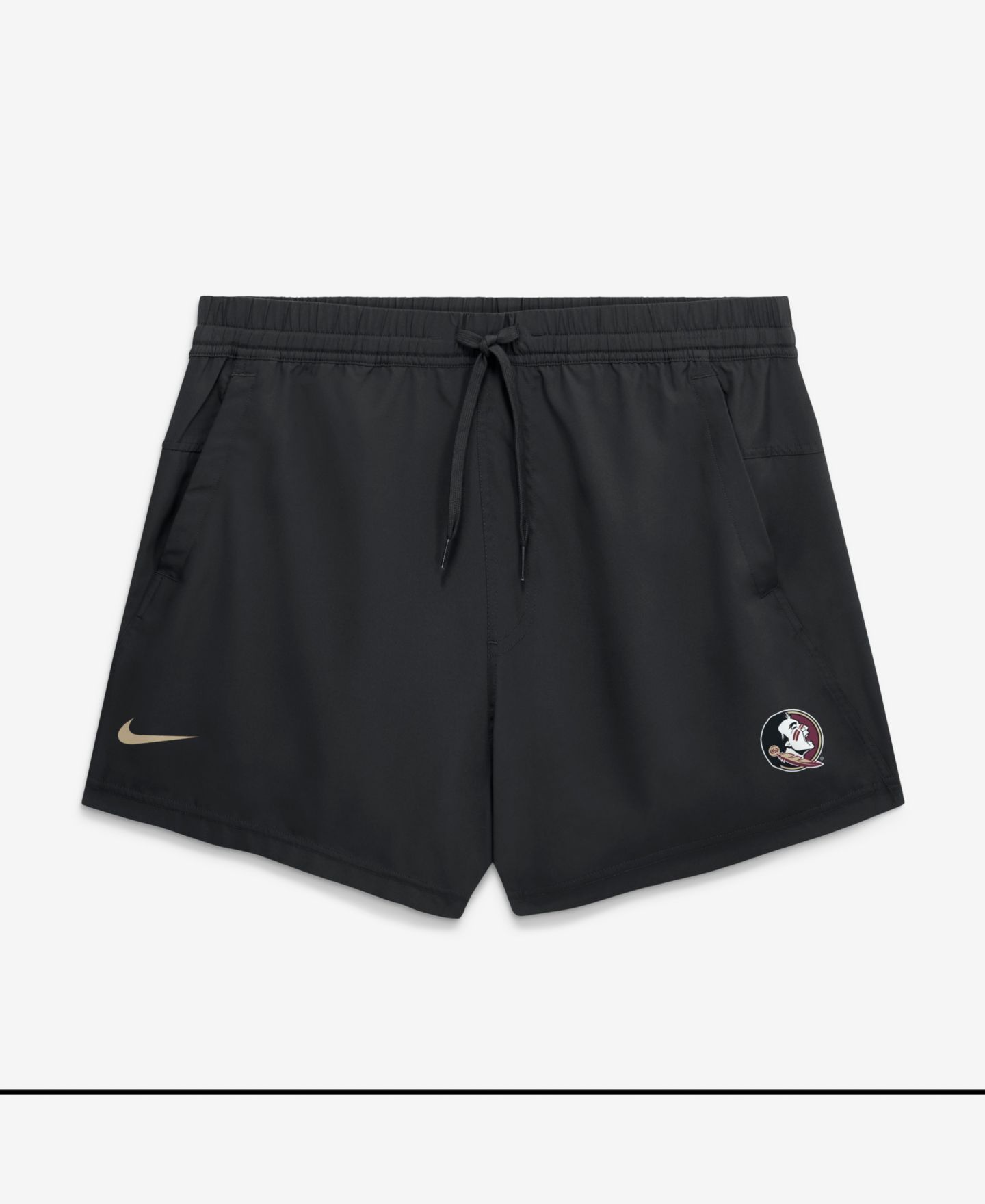 Мужские шорты Nike Black Florida State Seminoles Primary Logo Form Dri-FIT — фото 1