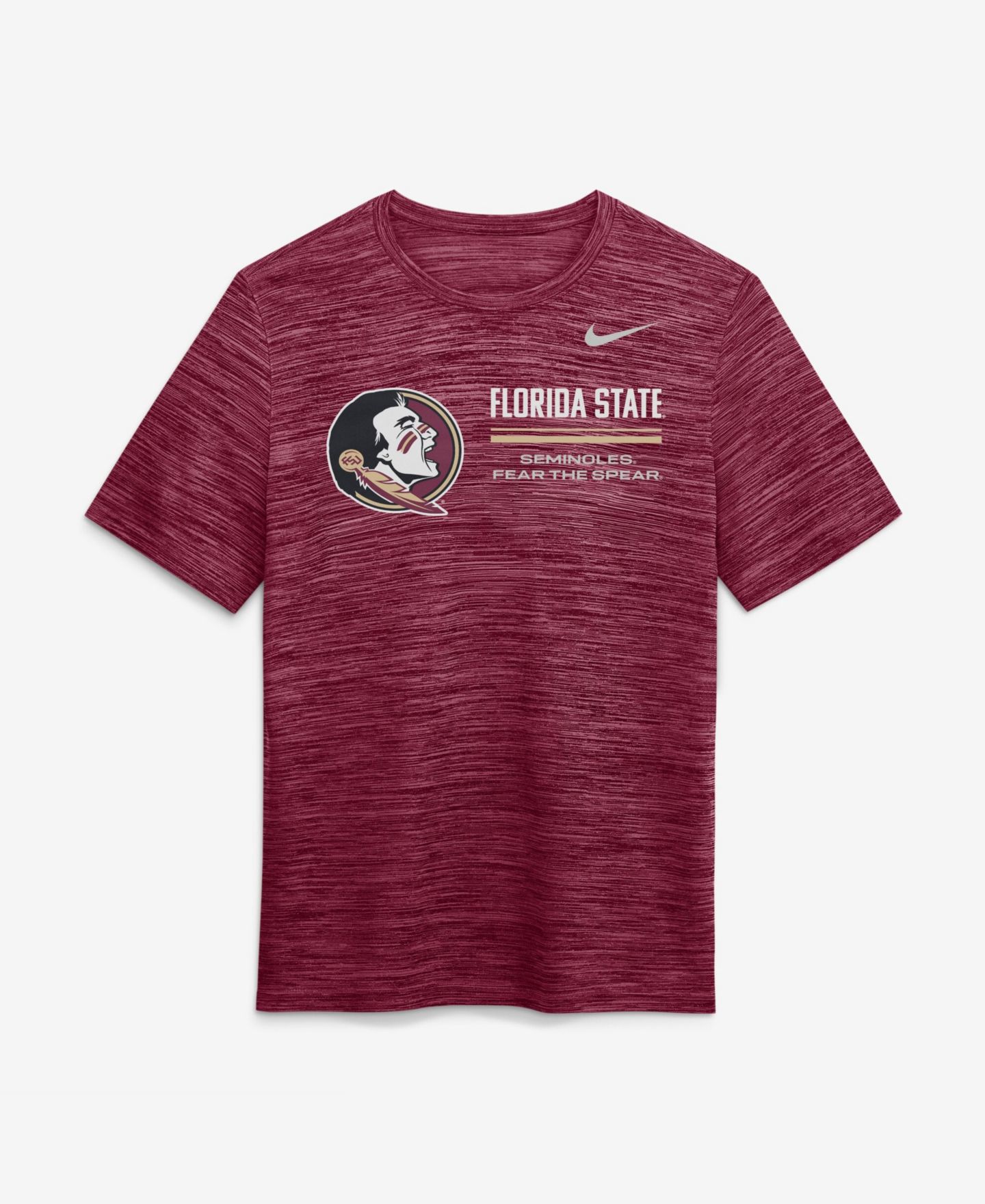 Мужская футболка Nike Garnet Florida State Seminoles Sideline Velocity Dri-FIT — фото 2