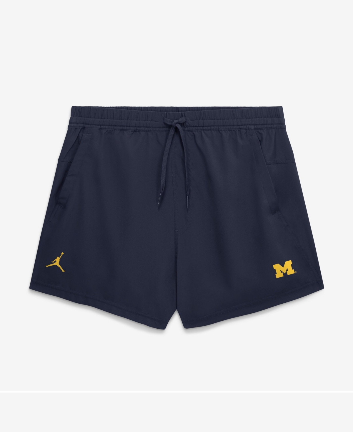 Jordan Men's Navy Michigan Wolverines Primary Logo Form Dri-fit Shorts