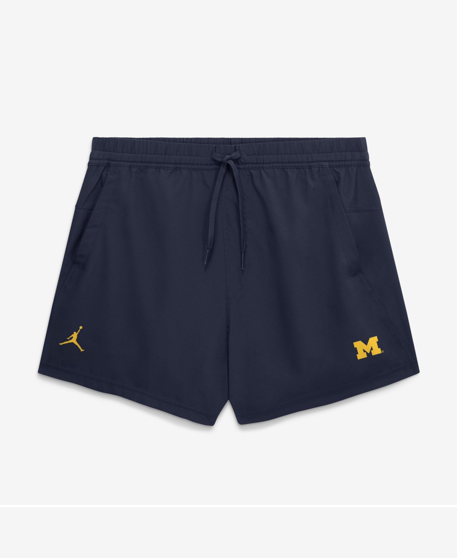 Men's Navy Michigan Wolverines Primary Logo Form Dri-FIT Shorts