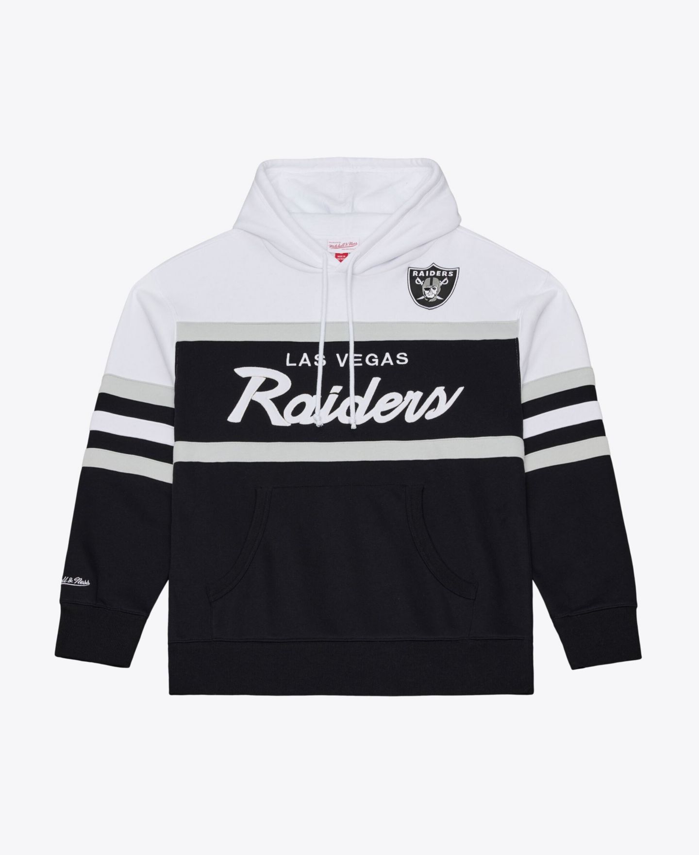 Мужское худи Mitchell & Ness Black Las Vegas Raiders Head Coach — фото 1