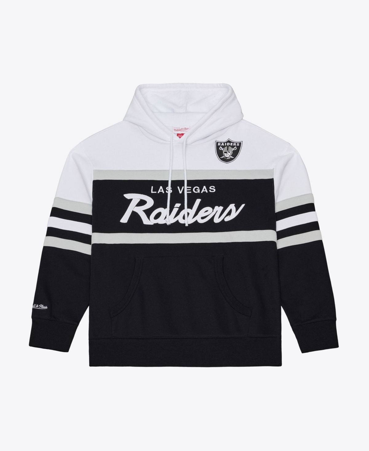 Mitchell & Ness Men's Black Mitchell Ness Las Vegas Raiders Head Coach Hoodie - Black
