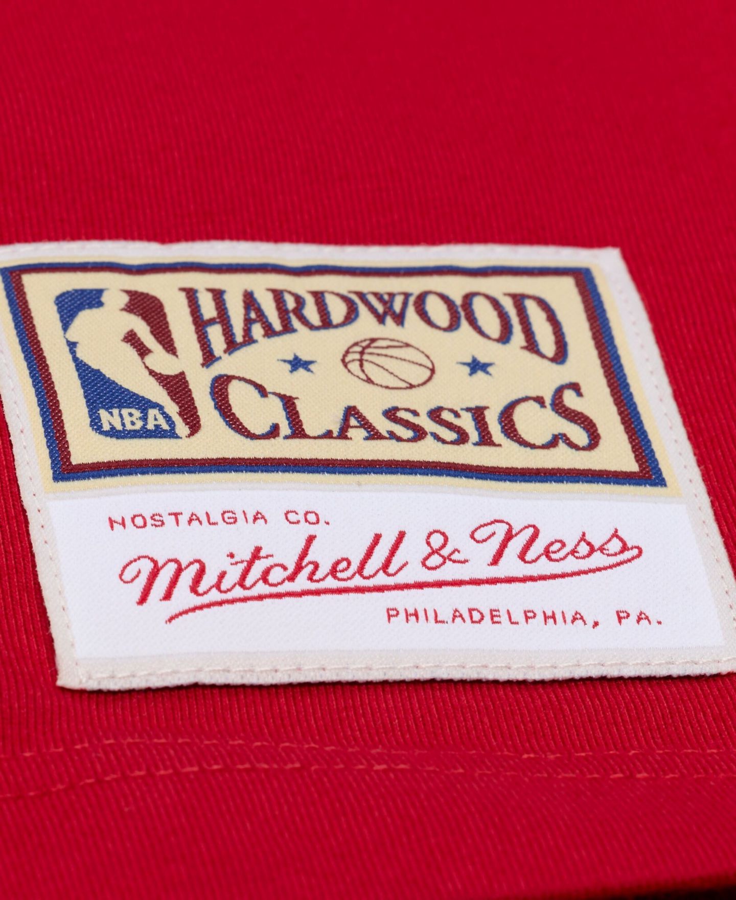 Мужская футболка Mitchell & Ness Red Houston Rockets Head Coach — фото 3