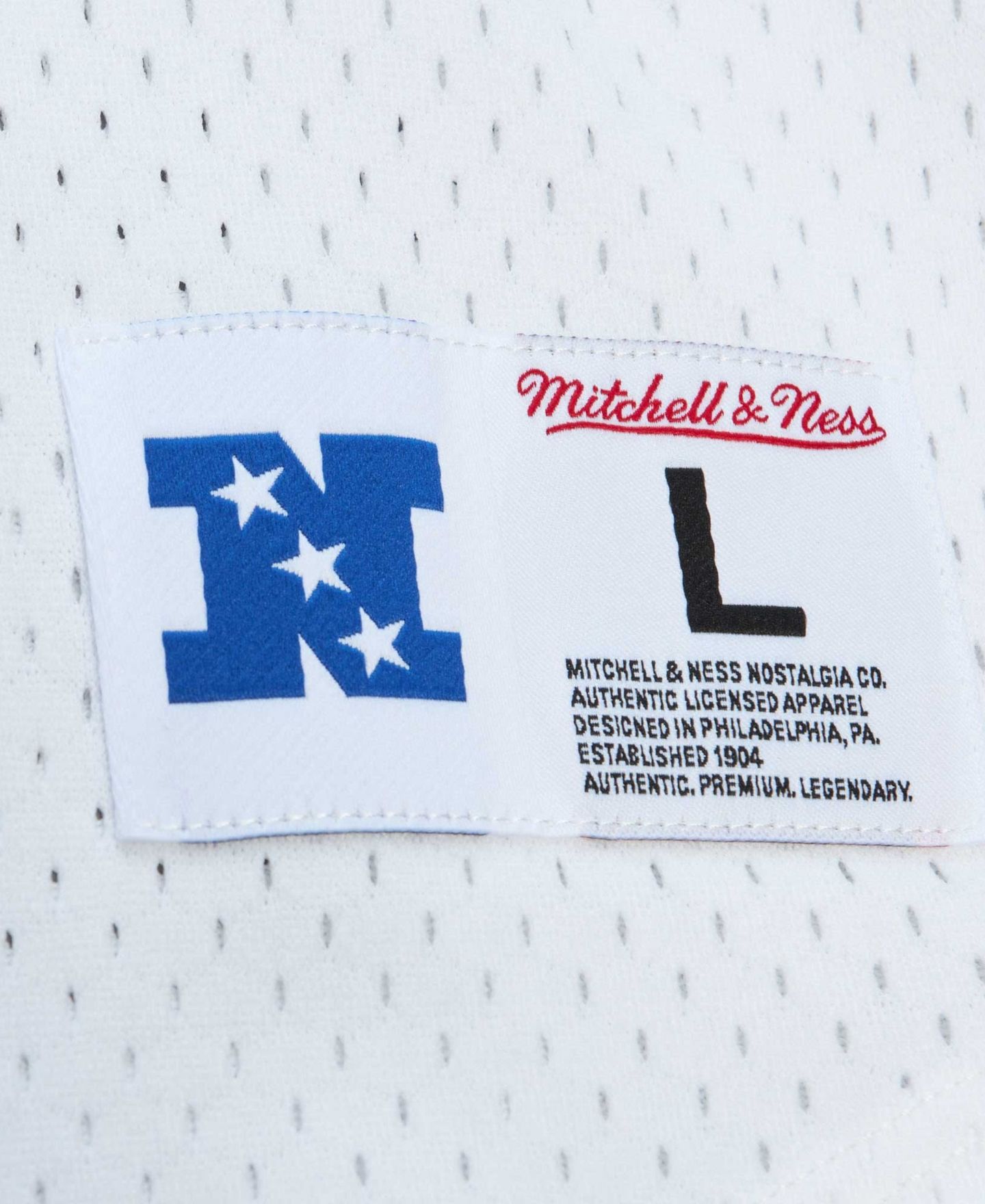 Мужской топ Mitchell & Ness Sean Taylor White Washington Commanders Retired Player Name & Number Mesh — фото 3