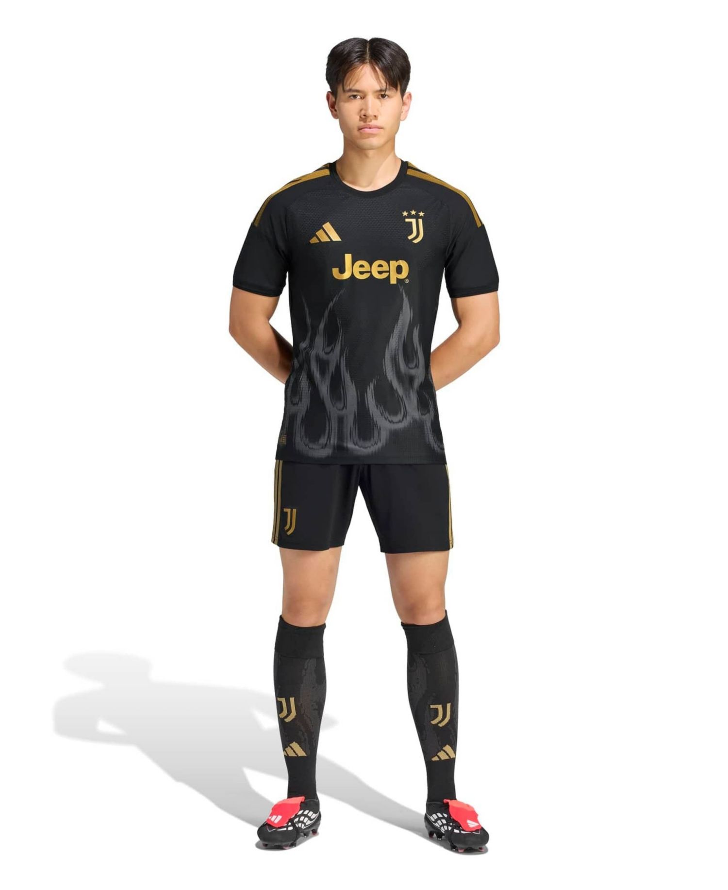 Men's Black Juventus 2026/27 Third On-Field Authentic Jersey