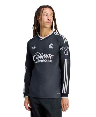Men's Black Club America 2026/27 Away On-Field Authentic Long Sleeve Jersey