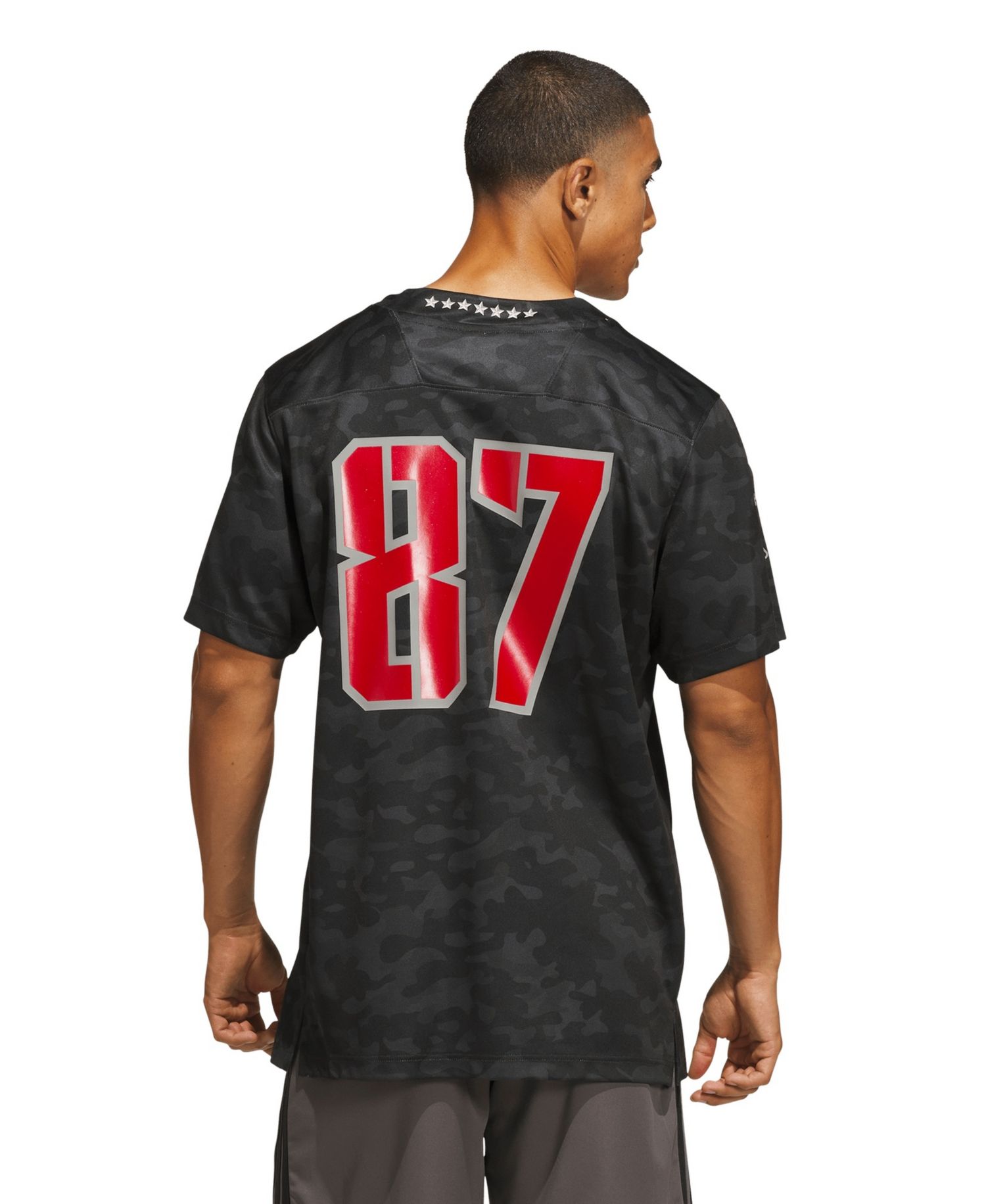 Men's #87 Black NC State Wolfpack Honor & Support Premier Strategy Jersey