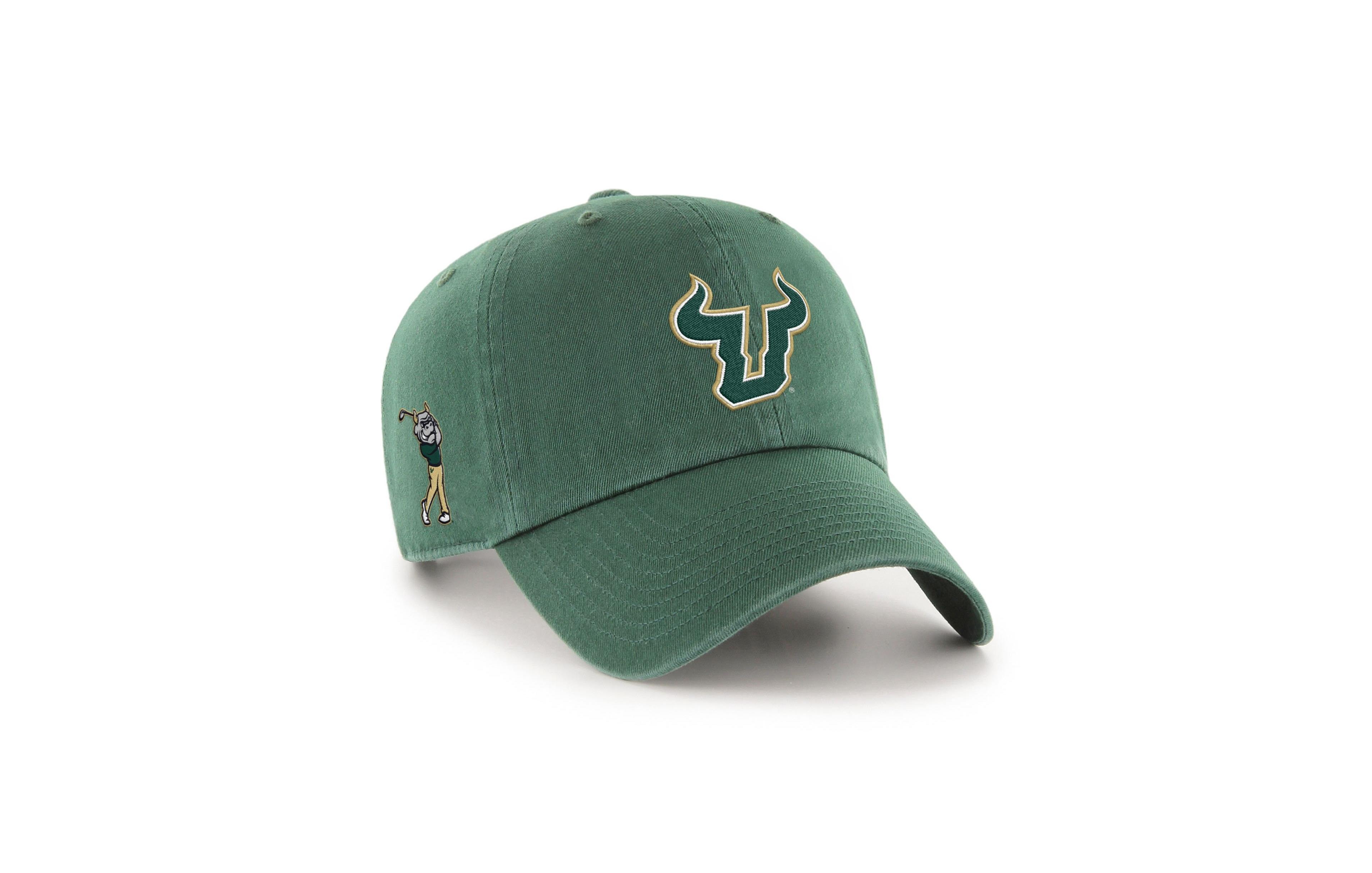 '47 Brand Men's Green South Florida Bulls Sure Shot Clean Up Adjustable Hat