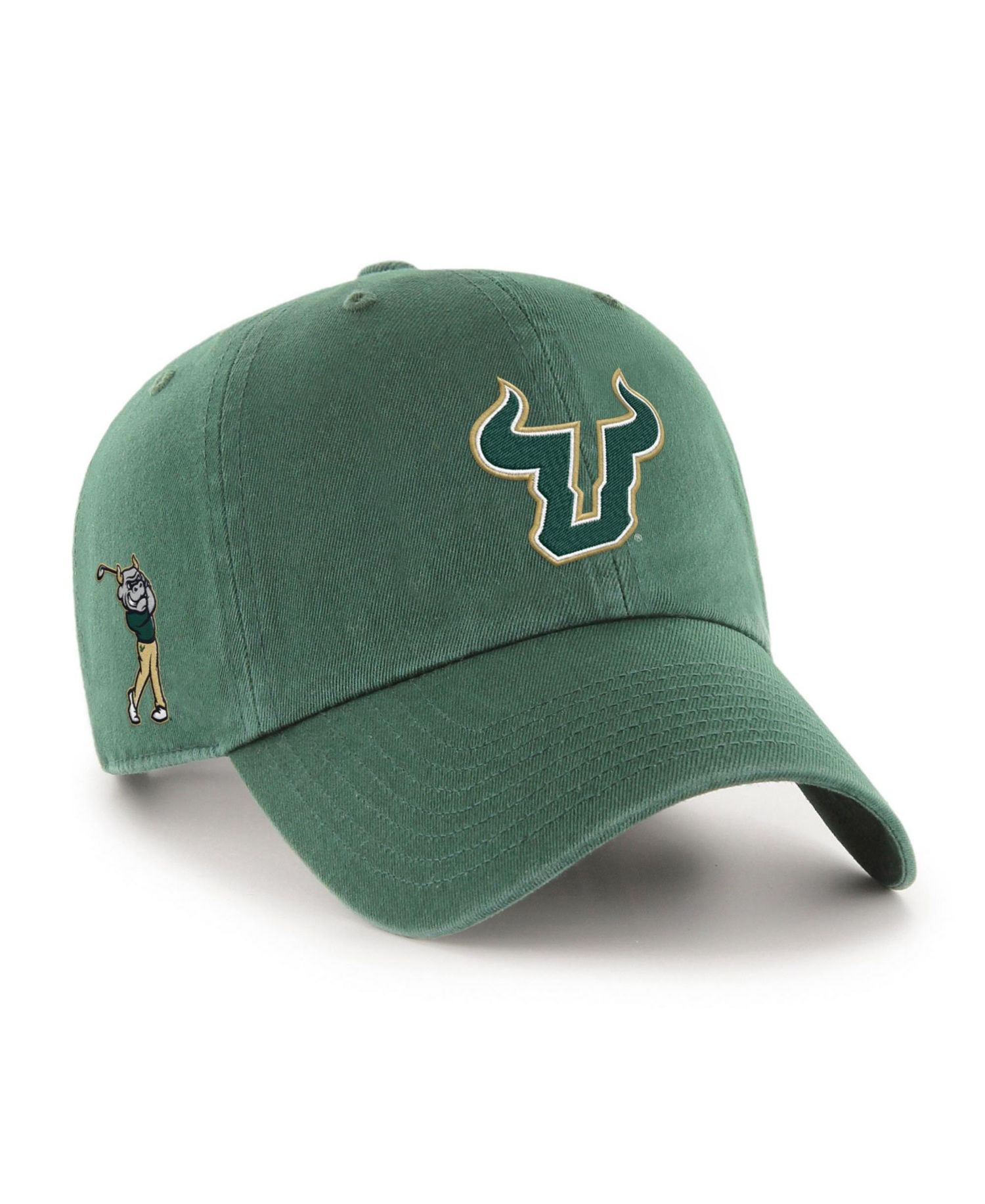 Men's '47 Green South Florida Bulls Sure Shot Clean Up Adjustable Hat