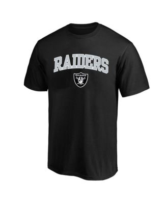 Men's Black Las Vegas Raiders Big & Tall Arch Logo T-Shirt