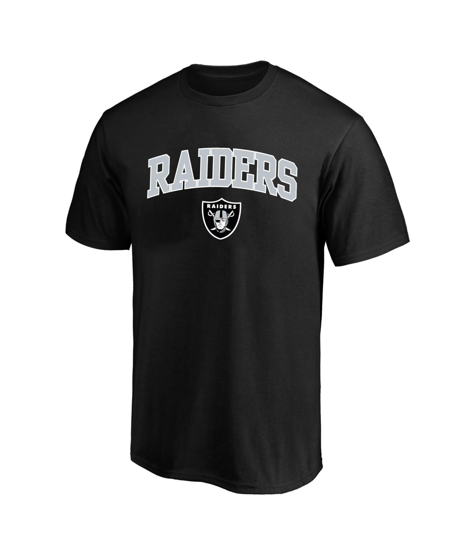 Men's Black Las Vegas Raiders Big & Tall Arch Logo T-Shirt