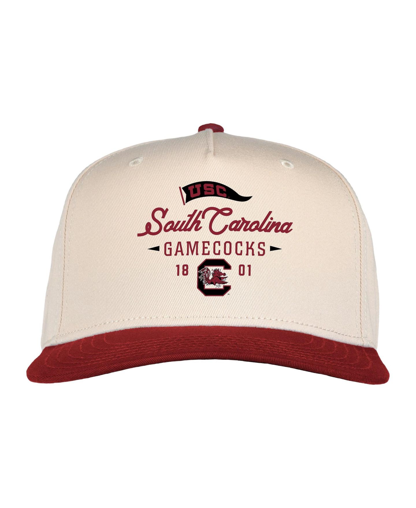 Кепка Ahead Cream South Carolina Gamecocks The 1995 Adjustable Hat — фото 2