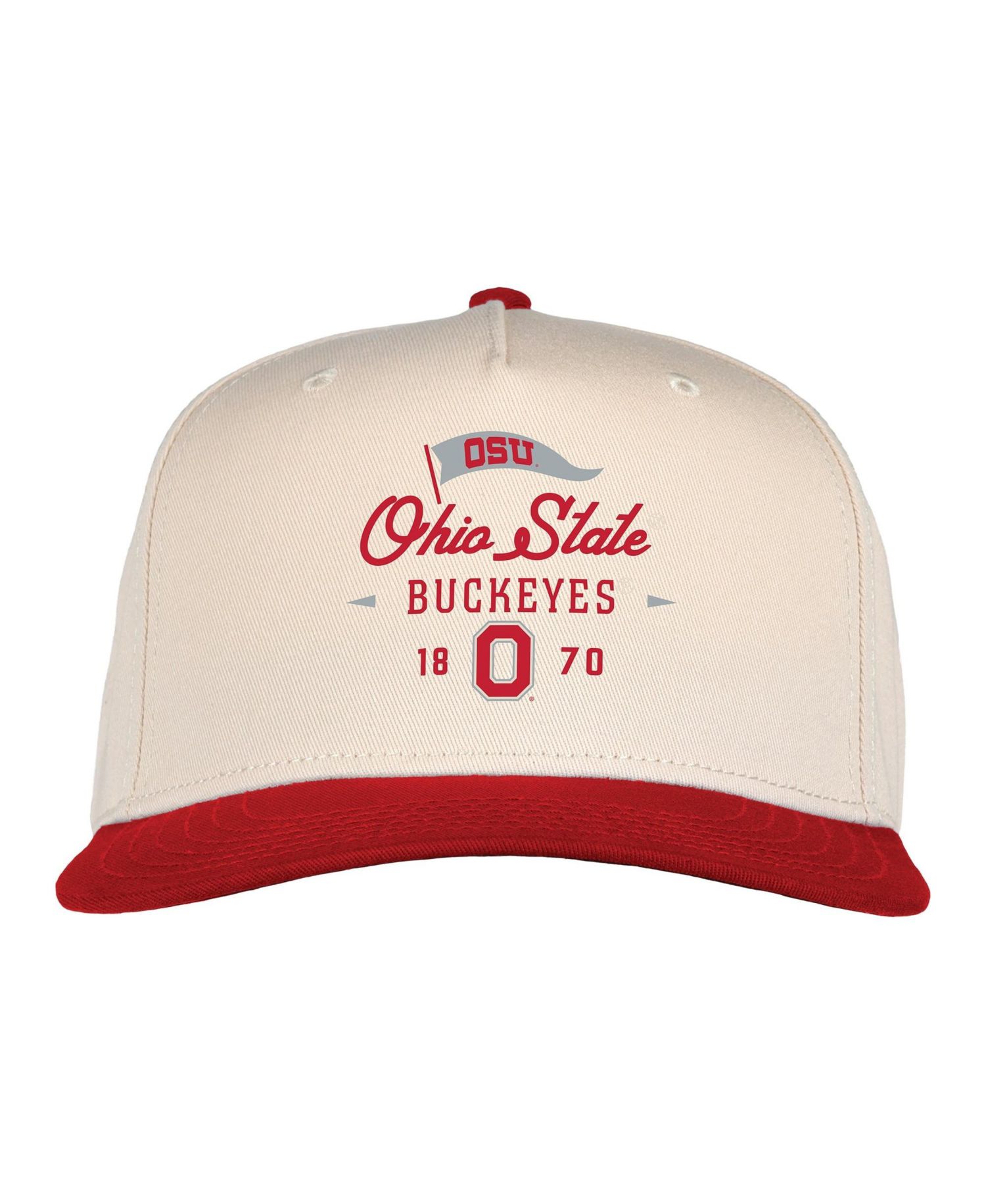 Men's and Women's Cream Ohio State Buckeyes The 1995 Adjustable Hat