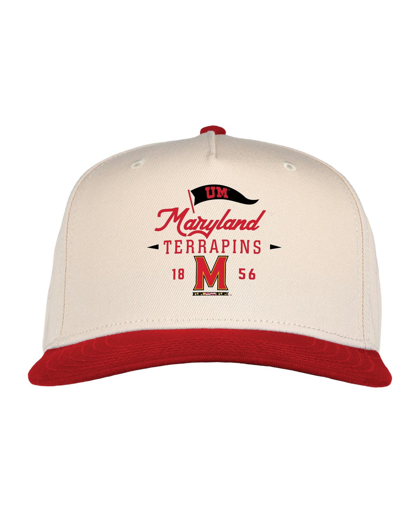 Кепка Ahead Cream Maryland Terrapins The 1995 Adjustable Hat — фото 2