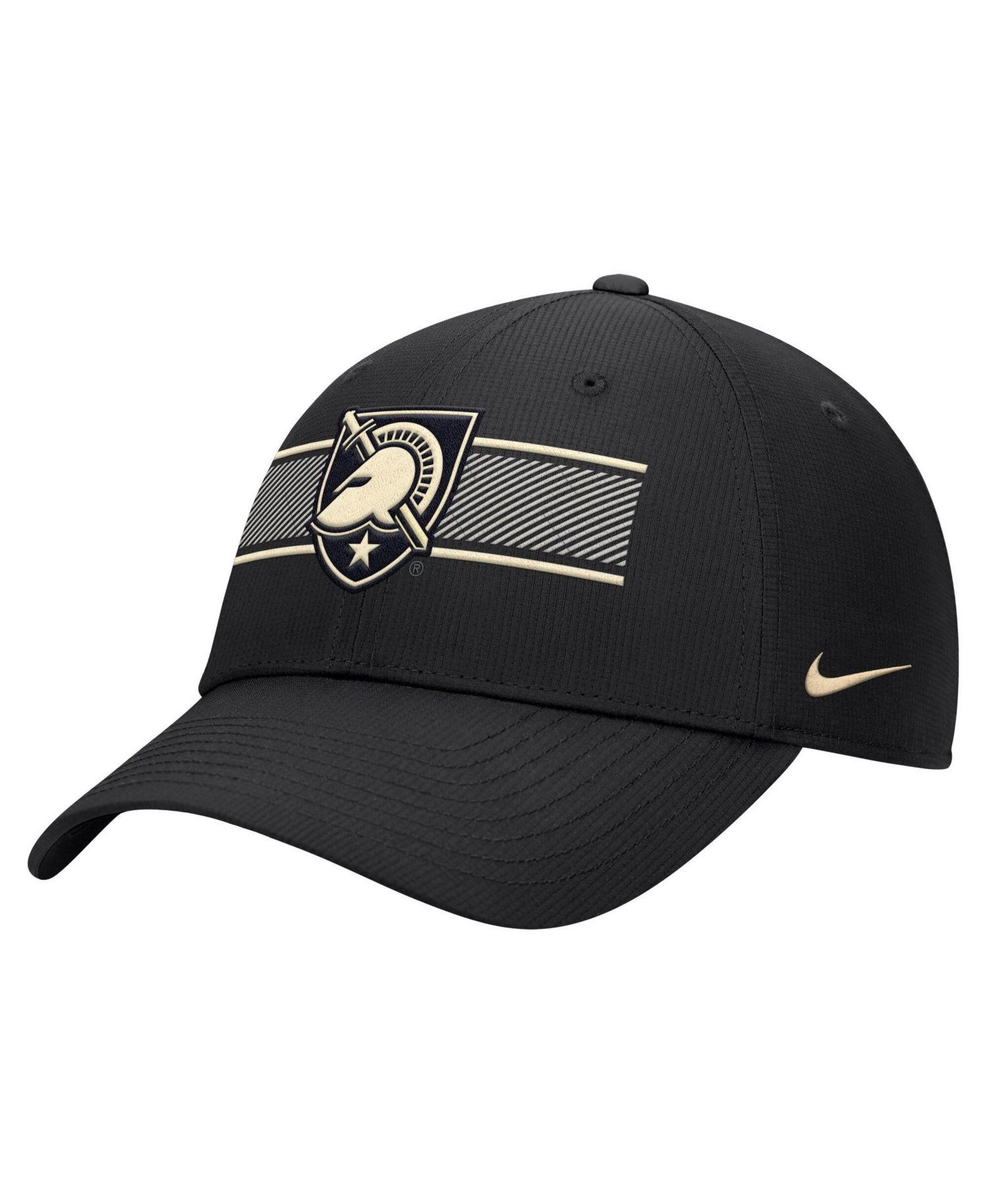 Men's Black Army Black Knights Ripstop Dri-FIT Adjustable Hat