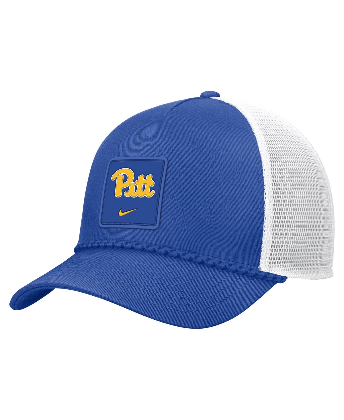 Nike Men's Royal Pitt Panthers 2026 On-Field Rope Adjustable Trucker Hat