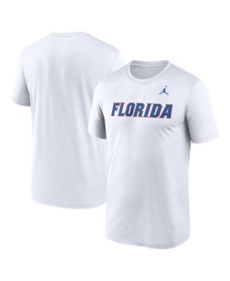 Men's White Florida Gators Primetime Legend Wordmark T-Shirt